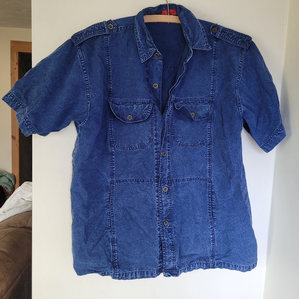 Vtg Denim Tee